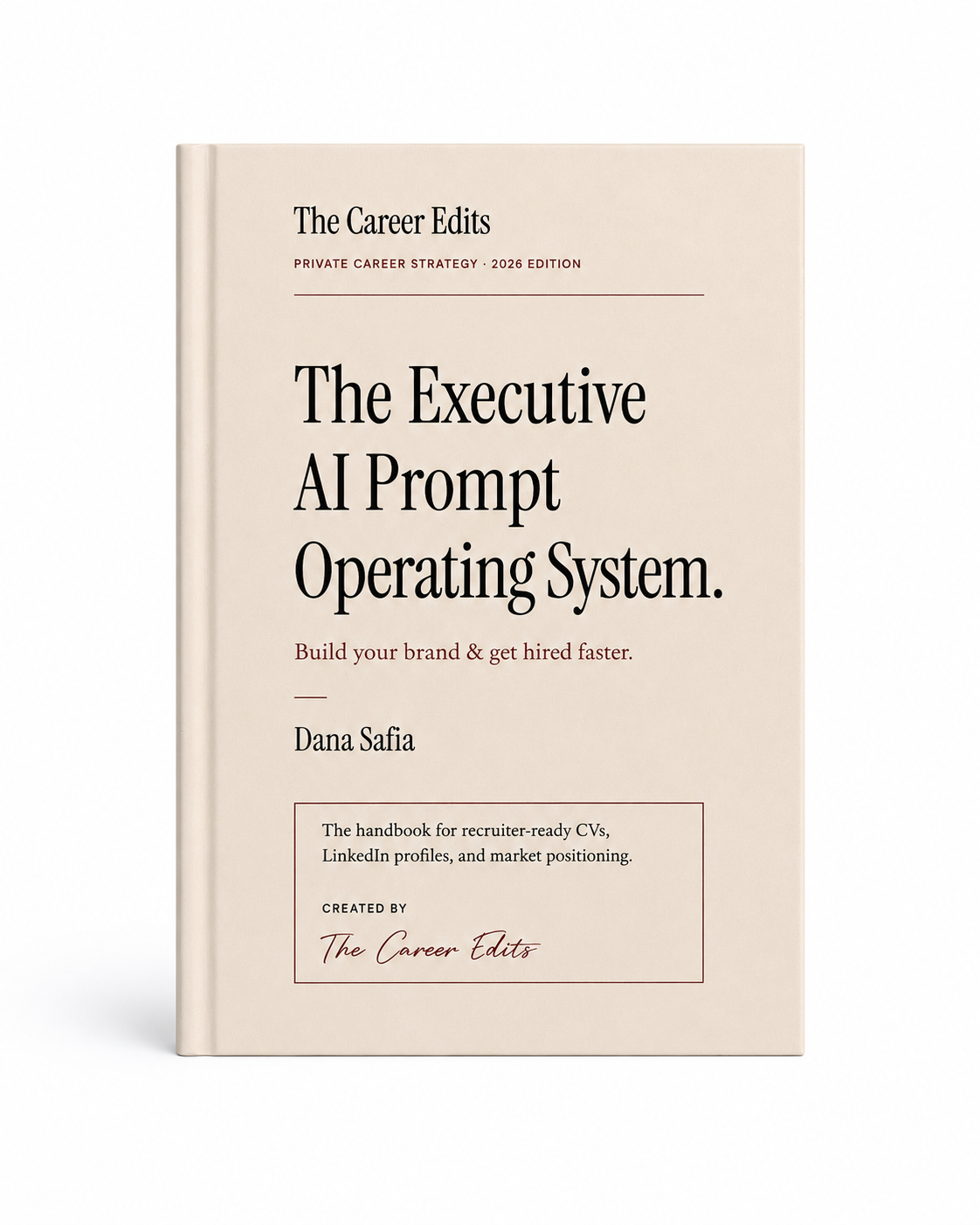 The Executive AI Prompt Operating System cover